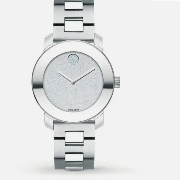Movado Bold 30 mm Silver Stainless Steel Women\'s Wristwatch 65000108-2__34985.1701542437.  main image 4